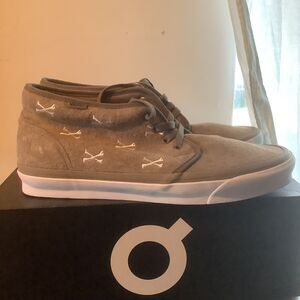 Vans Vault x WTAPS OG Chukka LX Suede Olive Whisper White Mens Size 12 New 2016